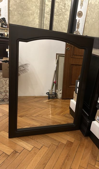 Oglinda lemn wenge noua 70x95 cm
