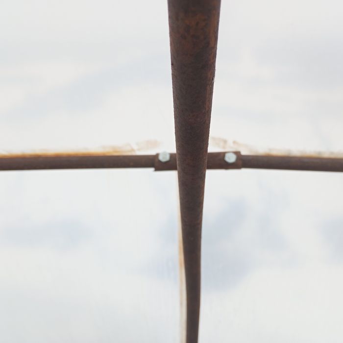 Оранжерия разглобена