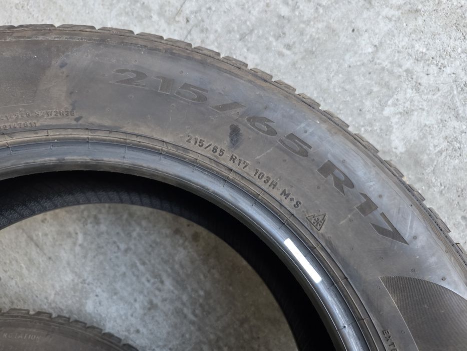 215/65/17 PIRELLI 4бр