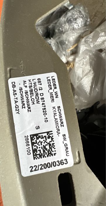 Bmw M3 M4 G80 G82 Kit Airbag Volan Pasager Plansa Bord Nappa