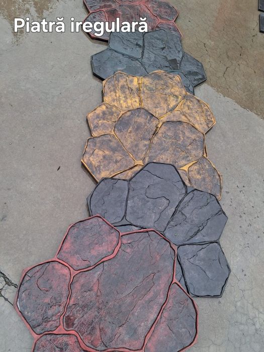 Matrițe beton amprentat