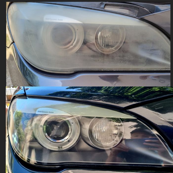 !! 25€  !! Химично полиране на фарове на адрес