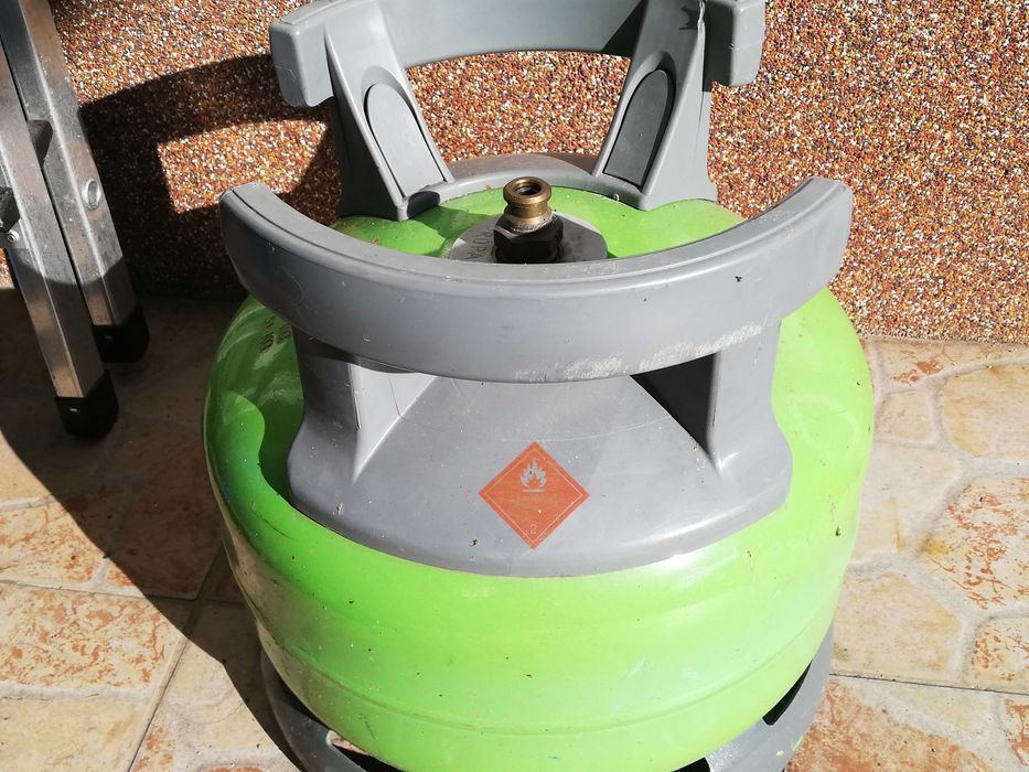 Butelie gaz Elfie Primagas 12 litri Twiny rulota 20mm