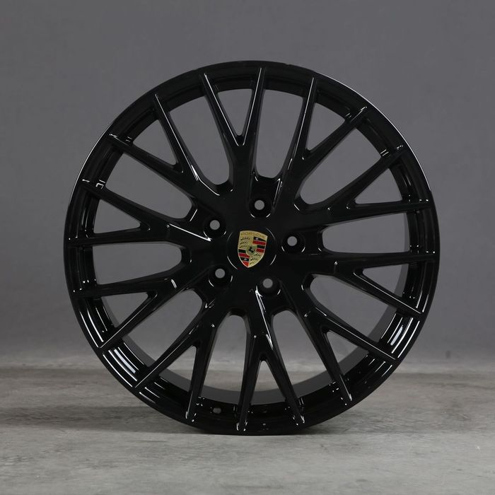 Jante Porsche R21 Panamera porsche cayenne negru lucios Roti porsche 21 in doua latimi Model Spyder