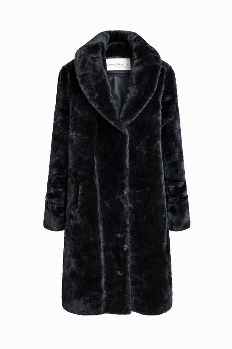 Дамско палто с косъм Mintsu