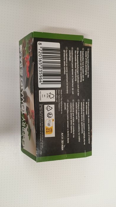 Семена за разсад на чери домати/босилек и сладка чушка/магданоз