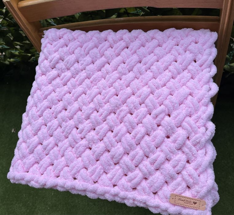 Бебешко одеяло от прежда Ализе Пуфи