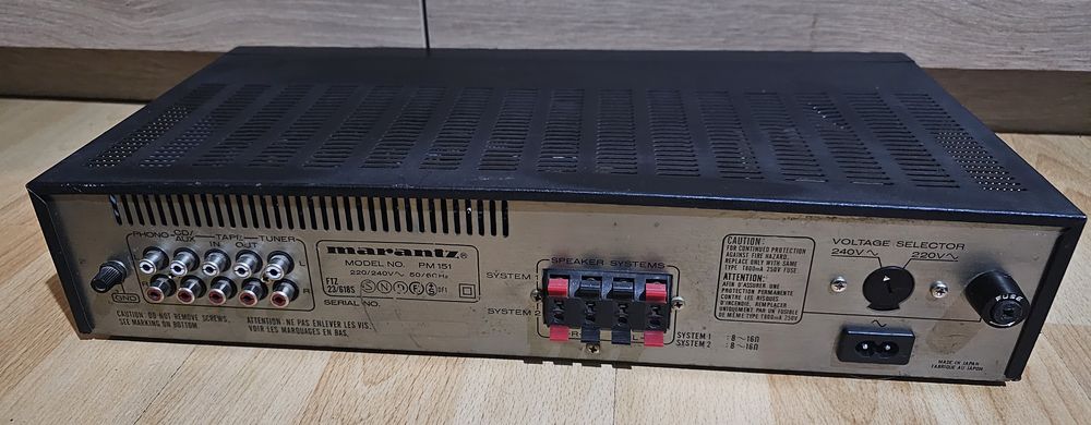 Amplificator Marantz PM151 Vintage 1985