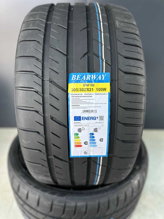 Нови Летни Гуми BEARWAY BW118 305/30R21 100W Нов DOT
