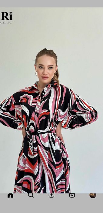 Платье шёлковое новое