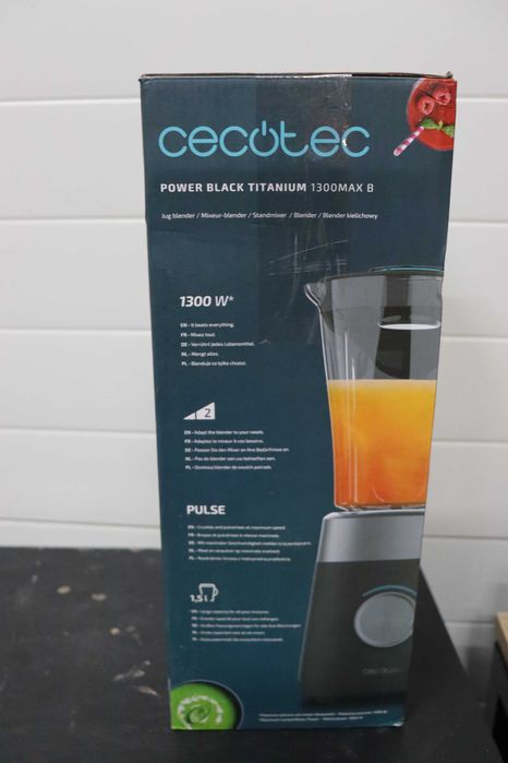 Блендер Cecotec Power Black Titanium Blender 1300Max B. 1300 W