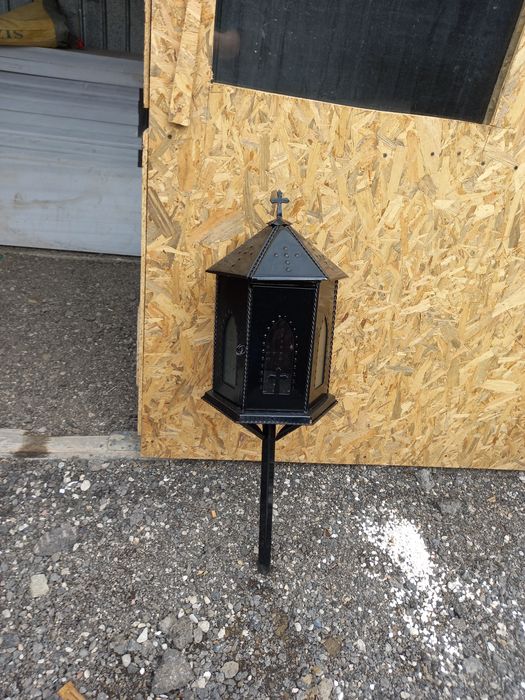 Felinar lumanari candelabru cruci marmura mozaic decorativ