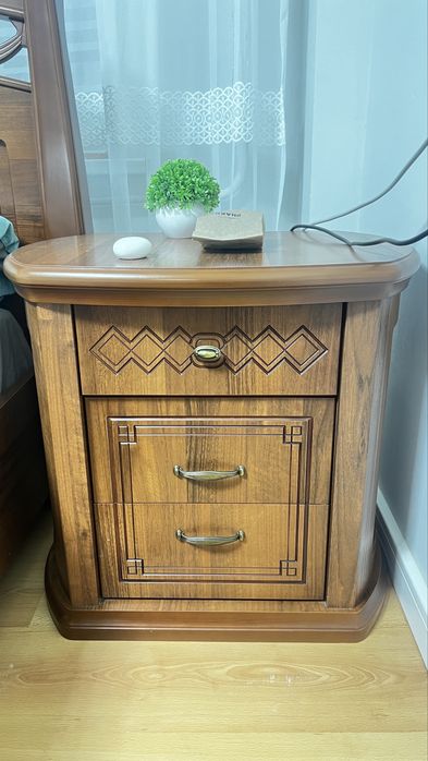 Кровать 2тумба комод айна