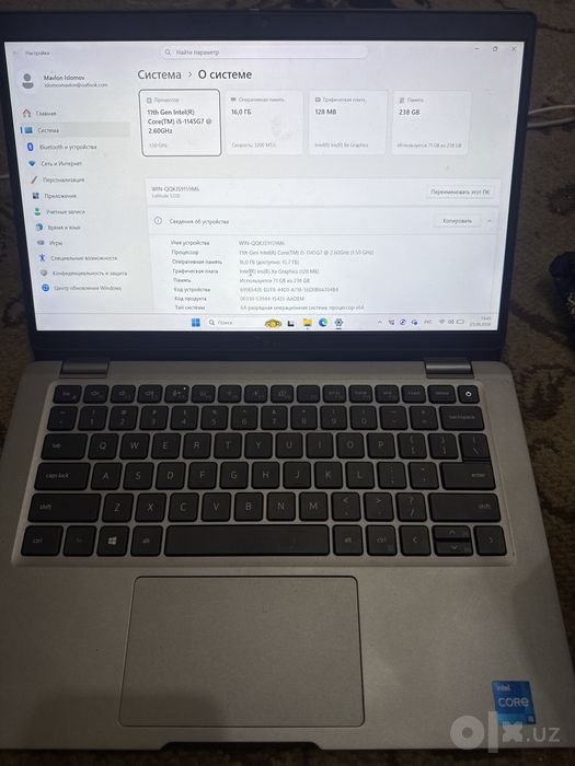 Noutbuk dell intel core i5