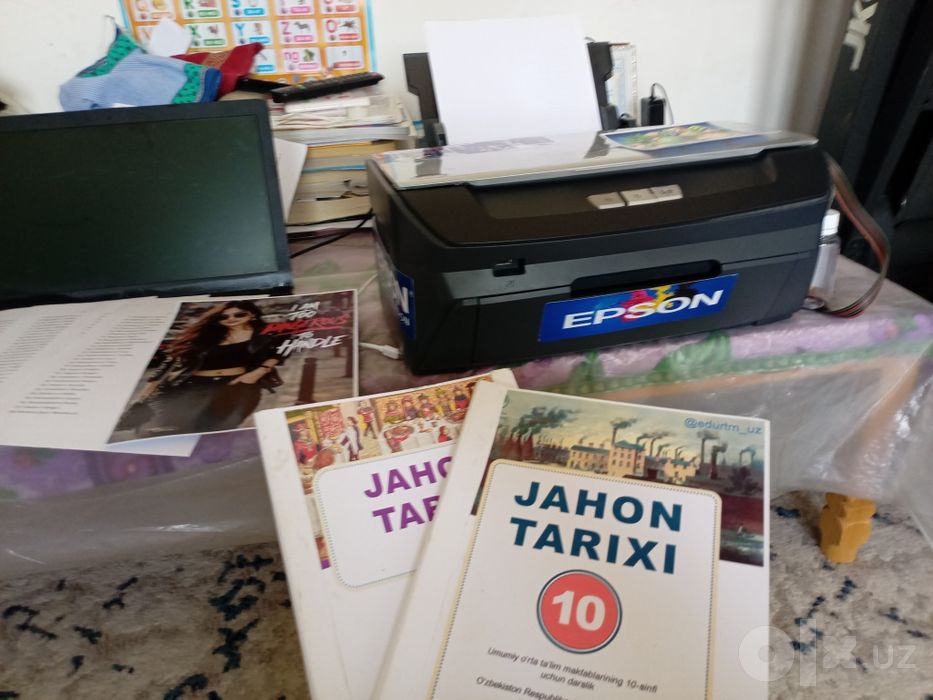 Epson 270 Tezkor 6 tali rasmlarga qarang chiqarshi idialni dyuzi 100 %