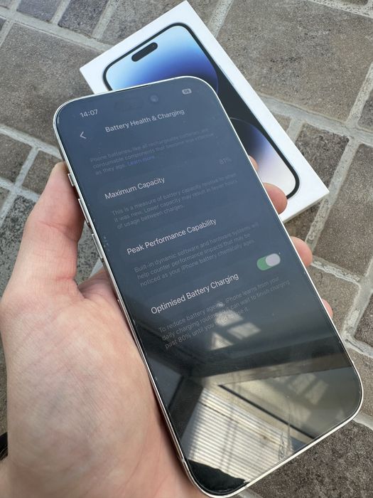 iPhone 14 Pro 128GB перфектен без забележки