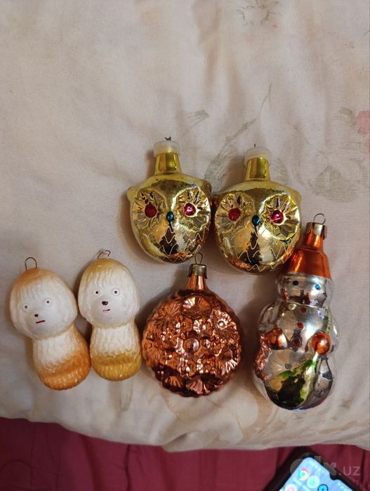 Игрушки резиновые и ёлочные СССР