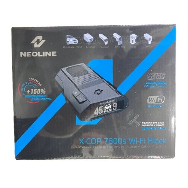 Neoline 7800 WI FI Black Радар детектор