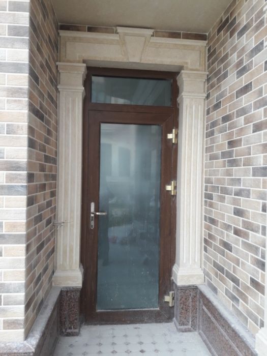 Travertin marmarino kabanchik,barcha Fasad ishlari qilamiz.Mramor kafe