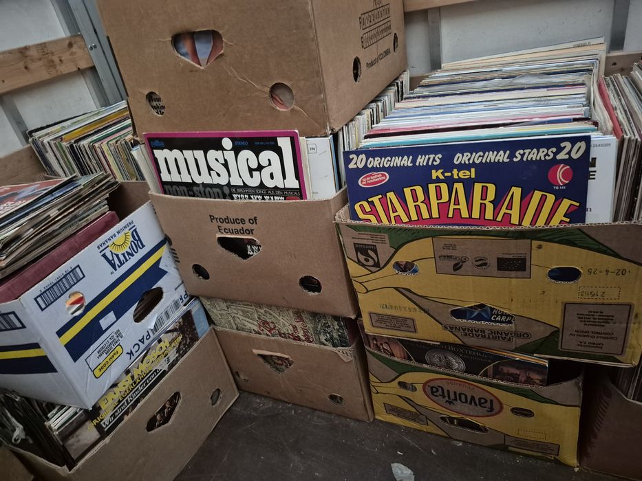 Lot Discuri Vinil colectie 200 LP muzica  usoara mixta