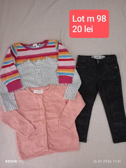 Lot haine mărimea 98