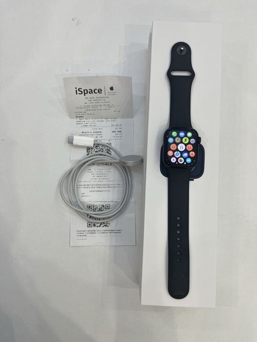 Apple Watch Series 8 41 мм Midnight, оригинал, iSpace