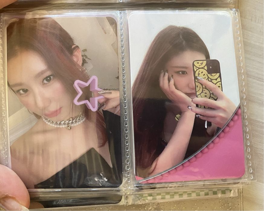 itzy chaeryeong photocards