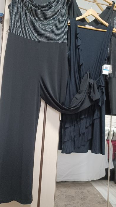Черни уникални дамски рокли размер M,L-XL