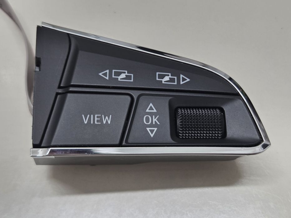 Kit comenzi volan Seat Leon 5F / Ateca / Ibiza 6F / Arona– Tasta VIEW (Virtual Cockpit) + Cablaj OEM