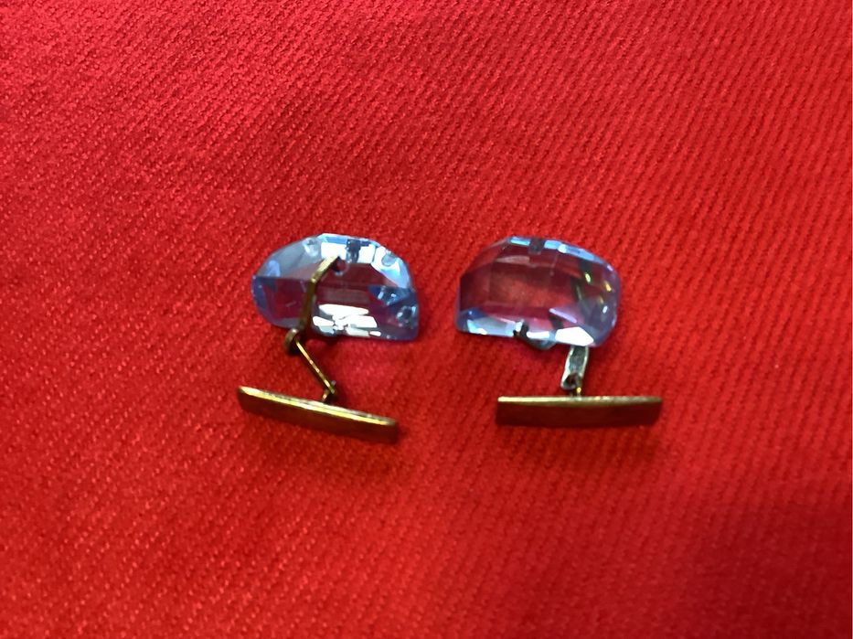 Запонки серебряные СССР