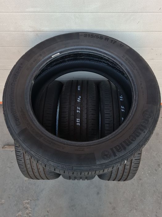 Летни гуми 4 броя HANKOOK PremiumContact5 215 55 R17 дот 1119