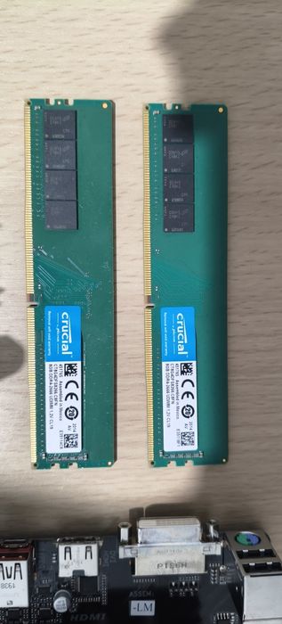 I5 9400f + 16gb ddr4 2666 + gigabyte B360 HD3P