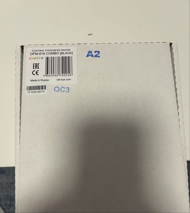 Aparat pentru masurarea grosimii stratului de vopsea CARSYS DPM-816PRO