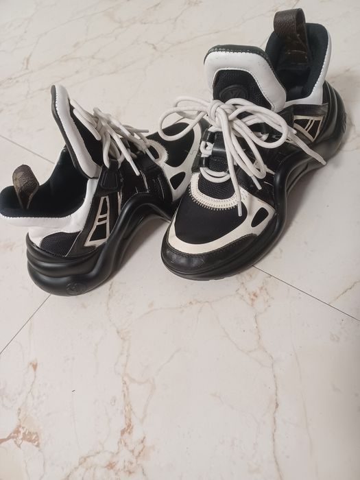 Luis vuitton Archlight Trainer Negru Alb dama originali