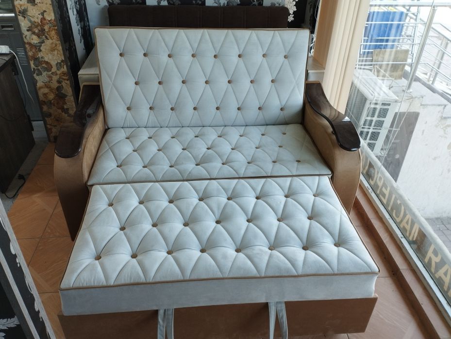 Акция! Диван Мини трансформер (глубина  160 см, глубина 190 см,) + дос