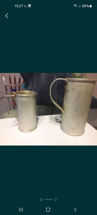 Сувенир нож и вилица, шишета,чаши,мерки