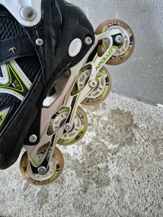 Детски ролери 35-38 номер, светещи колела