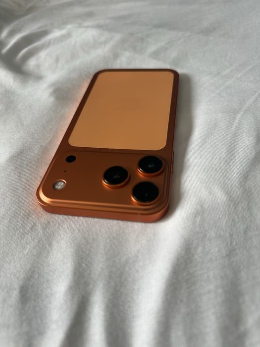 iPhone XR 128GB - Swap carcasă 17 Pro Metallic Orange / Aspect Unic