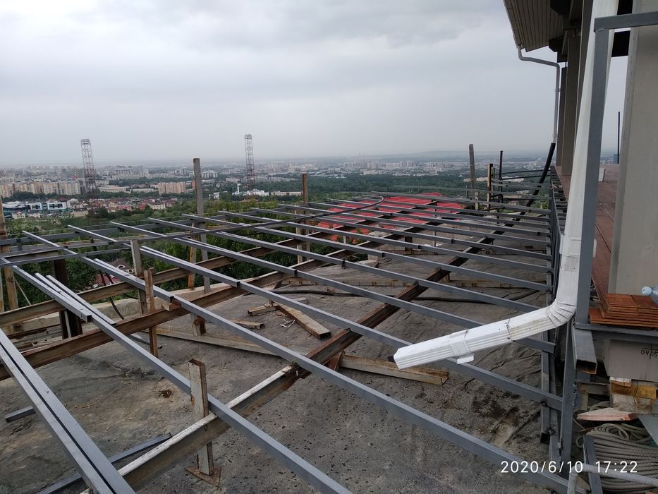 Монтаж ДПК террасы | Каркас + укладка