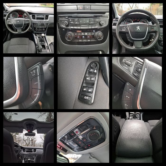 Peugeot 508*Panoramic*Af.2014*2.0 Hdi*140 Cp*6+1 V*Clima*Pilot*Led!