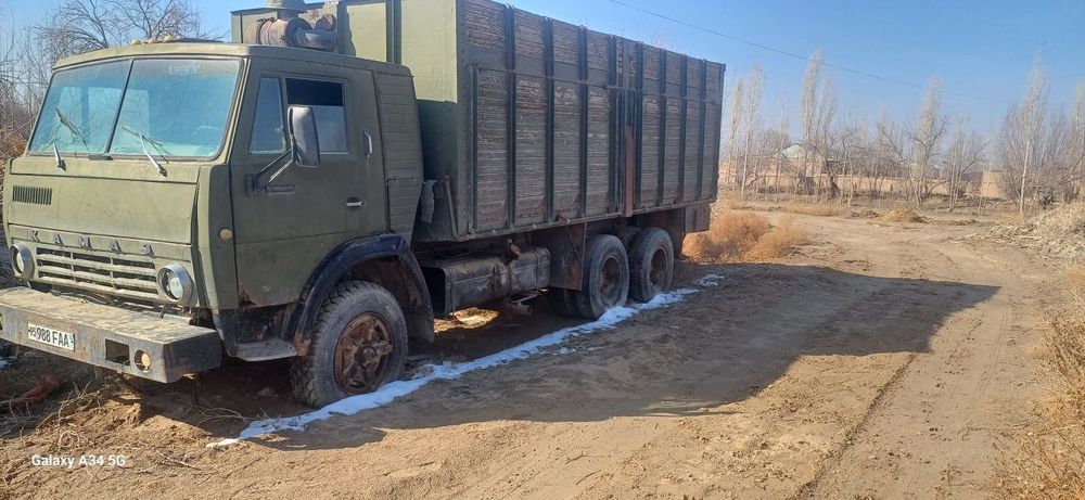 Камаз сотилади тиркамаси билан холати яхши