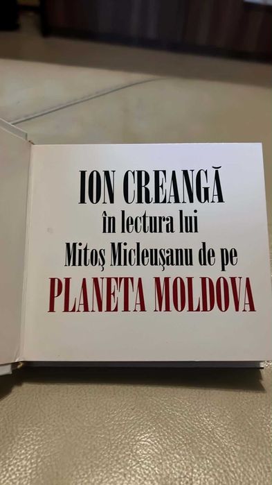 CD Audio Ion Creangă – lectura Mitoș Micleușanu  Planeta Moldova