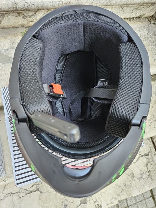 Casca ATV-Moto Full face cu ochelari integrați și bluetooth