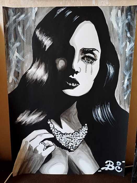 Картини - акрил върху картон без рамка