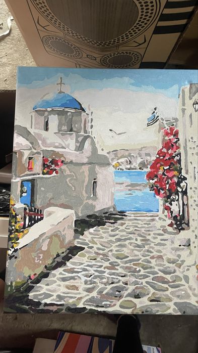 Ръчно рисувани картини по номера