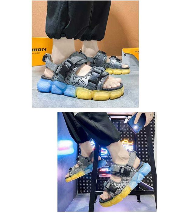 Летние подростковые сандали для мальчиков