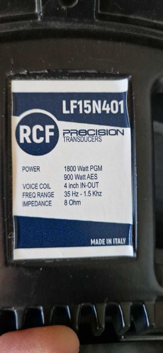Говорители RCF LF15N401