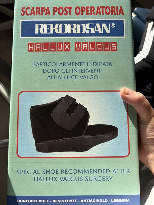 Продавам бутуш за счупен кракпрохождане на пета НЕ ОТВАРЯН!!! L размер