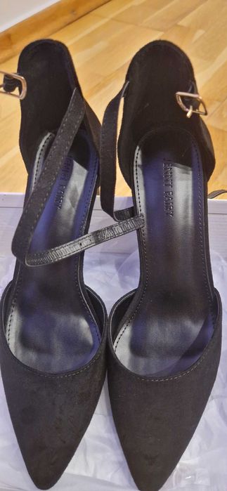 Sandale elegante, negre, dama, 38