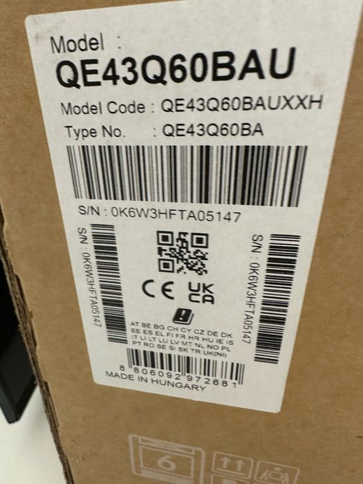 Televizor Qled Samsung 4K 108 cm !